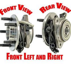 (2)  Front Hub Bearing Assembly's Fits for 95-01 Explorer 4 Wheel drive