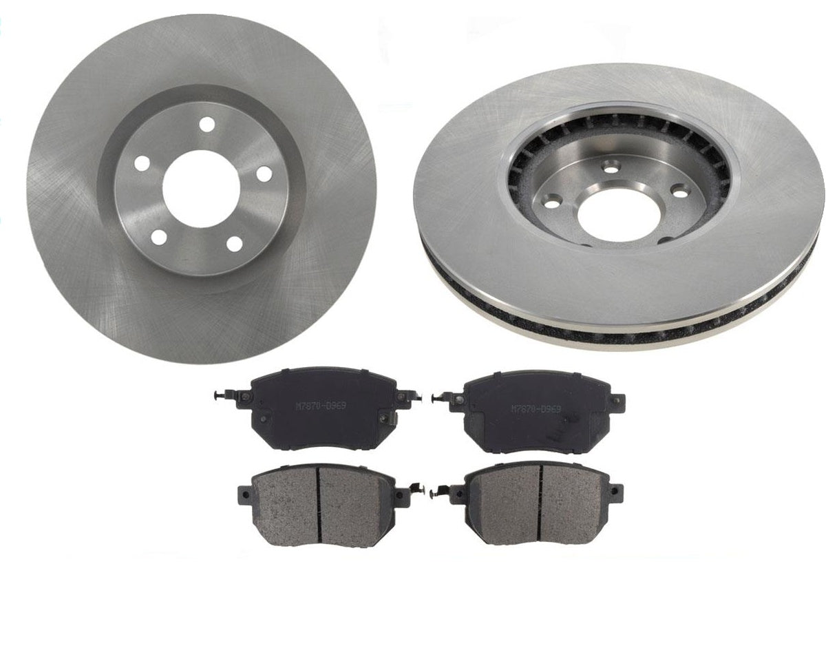 New Front Rotors & Brake Pads FitsNissan Maxima 04-08 Murano 05-07 3pc Kit