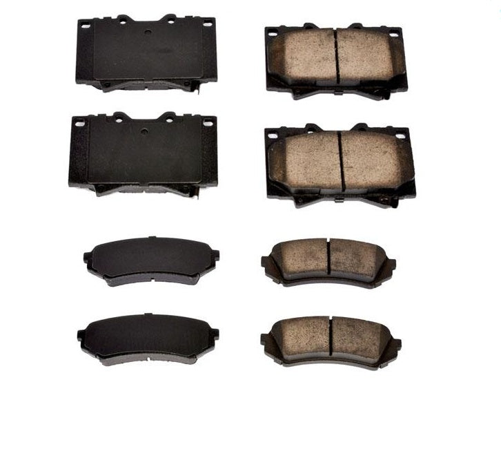 98-07 Toyota Landcruiser Lexus LX470 Delantero y Rr Pastillas de freno CERÁMICAS 2 juegos