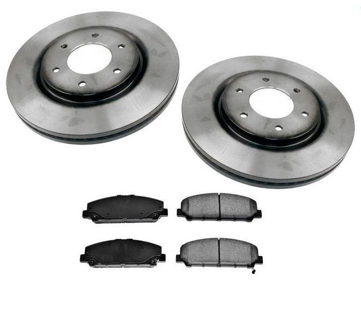 Pastillas de freno de rotores delanteros para Infiniti QX56 08-10 Nissan Armada 08-11 Titan 08-10