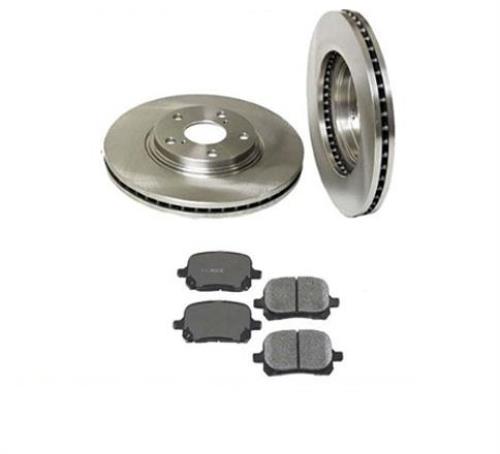 Fits 2001-2007 Toyota Highlander Front Brake Rotors & Ceramic Pads