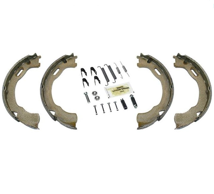 Fits Explorer Aviator Mountaineer Rear Parking Brake Shoes & Combi Spring Kit