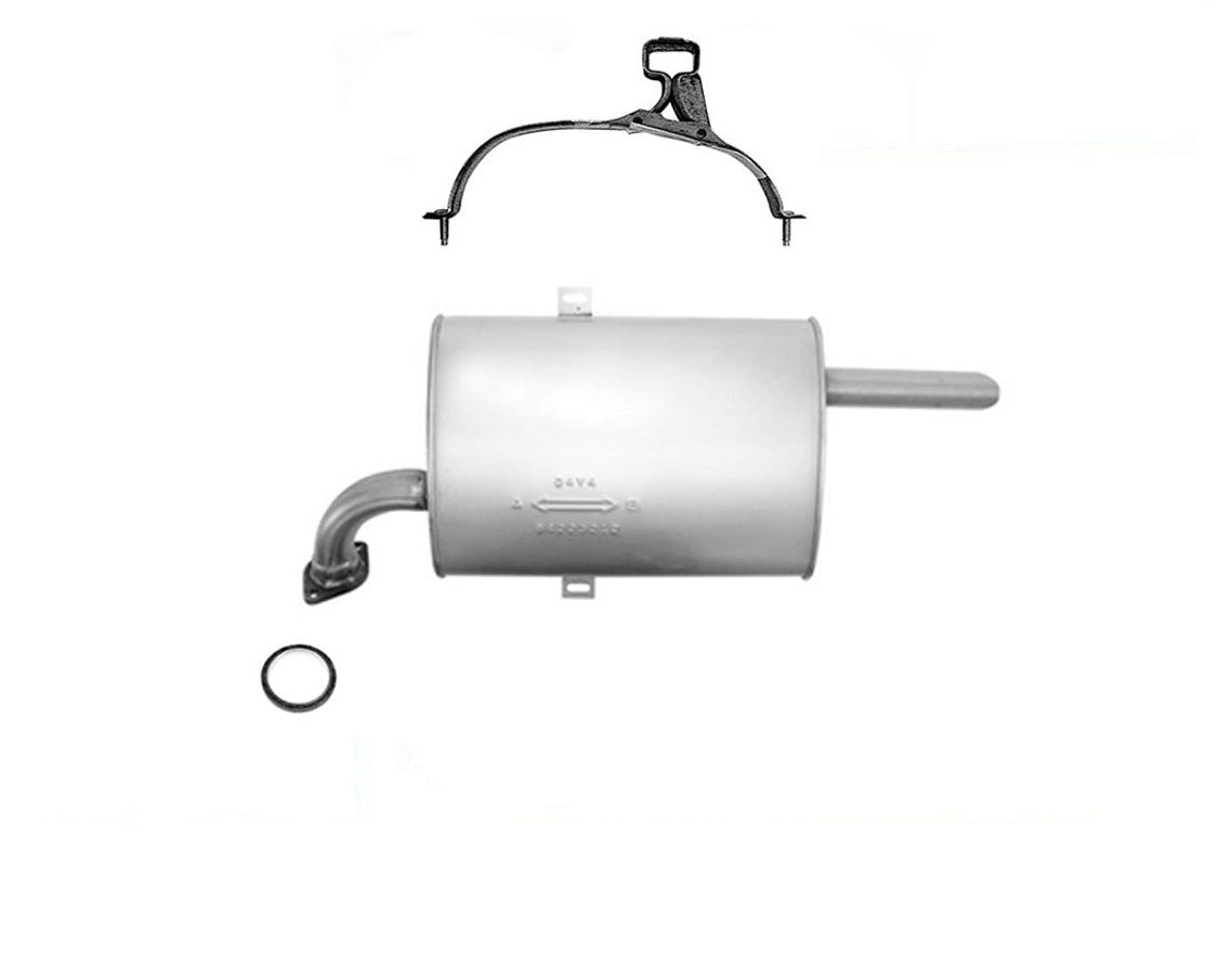 Rear Exhaust Muffler For Toyota Corolla Chevrolet Prizm 1998 1999 2000 2001 2002