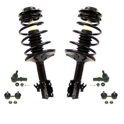 92-94 Fits Toyota Camry Loaded Spring Strut and Mount Tie Rods Sway Bar 6pc
