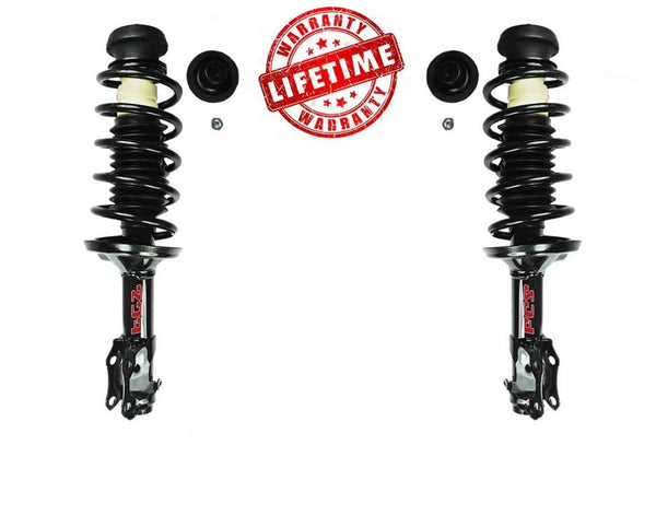 1993-1998 Jetta VW Golf (2) Front Quick Spring Strut and Mount 1332354 11410