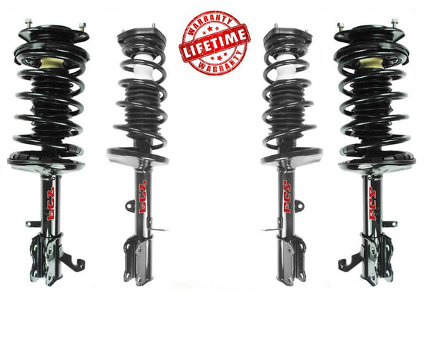 Fits Toyota Corolla Chevrolet Prizm Front and Rear Quick Spring Strut and Mount