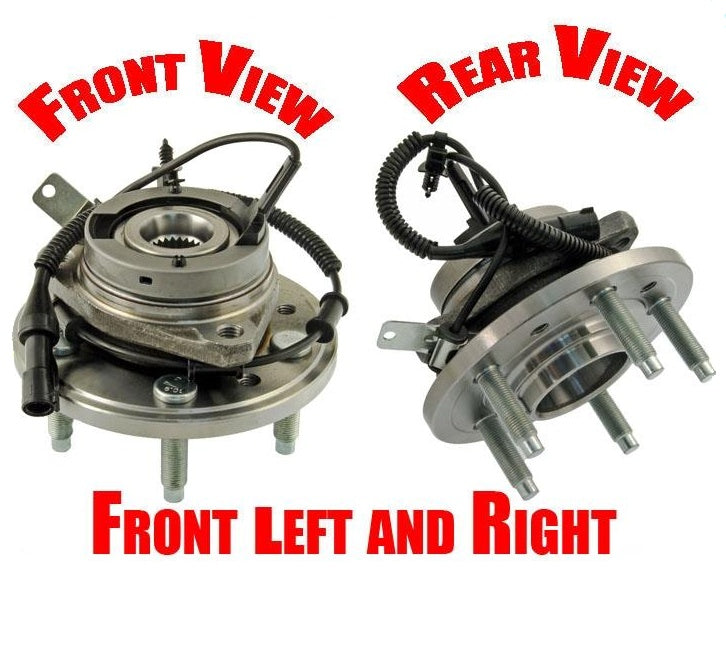 for 04-07 Ford FREESTAR MONTEREY (2) All Front Hub Wheel Bearing Assemblies