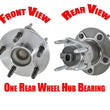 (1) 100% New Wheel Bearing and Hub for 04-12 Malibu 5 Stud With 4 Wheel ABS