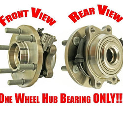 (1) Front 4x4 Models Axle Bearing Hub Assembly Fits 05-12 Pathfinder No Armada