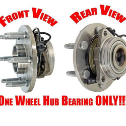 (1) Front Wheel Hub Bearing Assembly 07-2010 Chevrolet GMC 4X4 Sierra Silverado