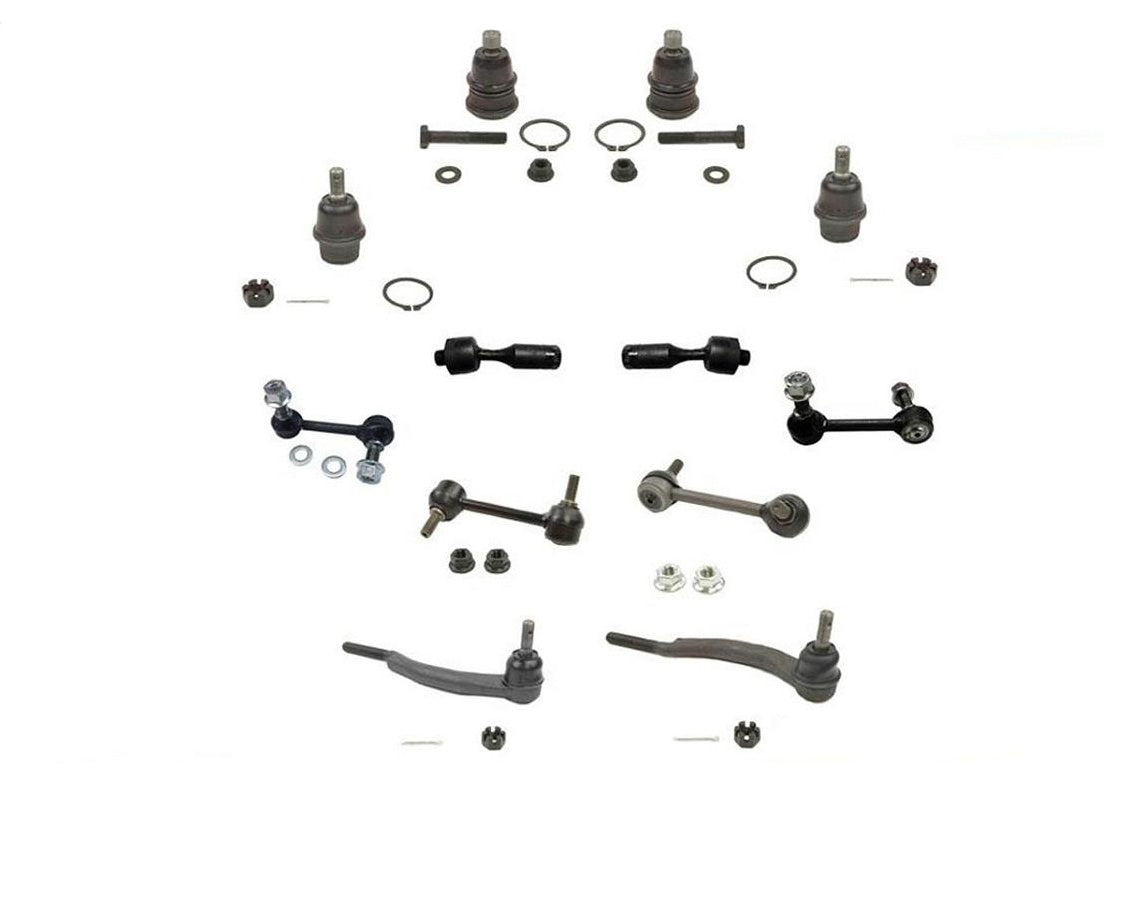 16MM Buick Chevy rótulas varillas de amarre interiores barra estabilizadora enlaces 12 PC kit de suspensión