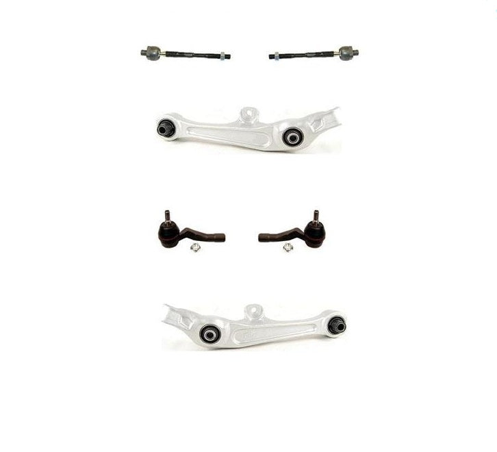 Juego de bujes y brazo de control inferior delantero con tirantes para 03-09 350Z y G35 RWD
