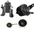 03-08 Mazda 6 2.3L Front Left Right Engine Motor Mounts and Torque Strut A/T 3Pc