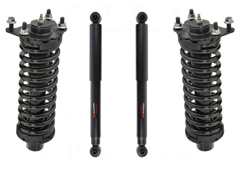 Conjunto de resorte helicoidal del puntal delantero y amortiguadores traseros para Liberty 02-12 - Nitro 07-11