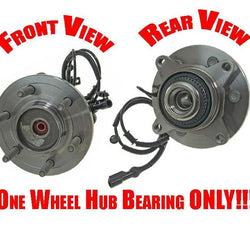 (1) Front Wheel Bearing and Hub Assembly 4WD 4X4 6 STUDS ONLY! 09-10 F150 4x4