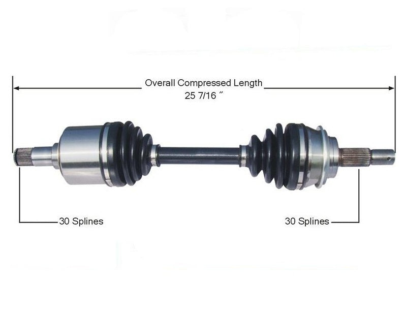 Front CV Drive Axle Shaft For Toyota Tacoma 2005-2022 4 Wheel Drive 43430-04070