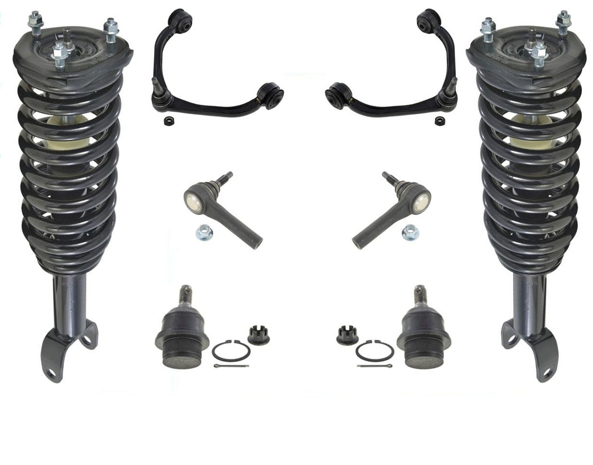 Front Struts Control Arm Ball Joint Tie Rod For Dakota Raider 4 Wheel Drive
