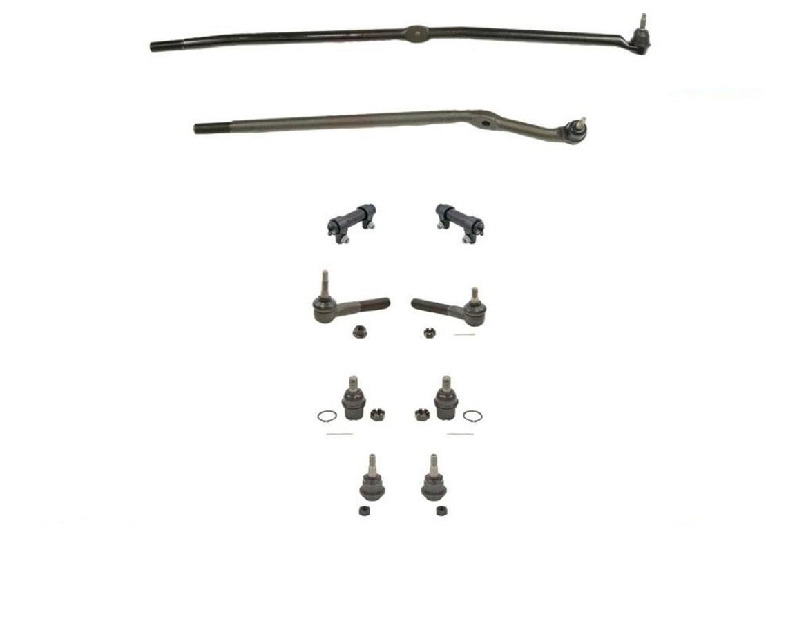Fits 03-07 Dodge Ram 4 Wheel Drive 2500 3500 Drag Link Tie Rods Ball Joints