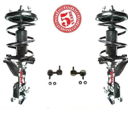 For Honda CIVIC 01-02 Front Left  Right Spr Strut & Mount  Sway Bar Links