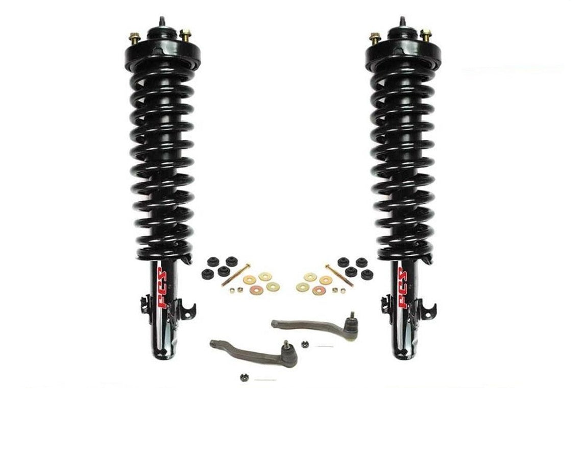 94-97 Accord (2) Front Quick Spring Strut and Mount Tie Rods and Sway Bar Links
