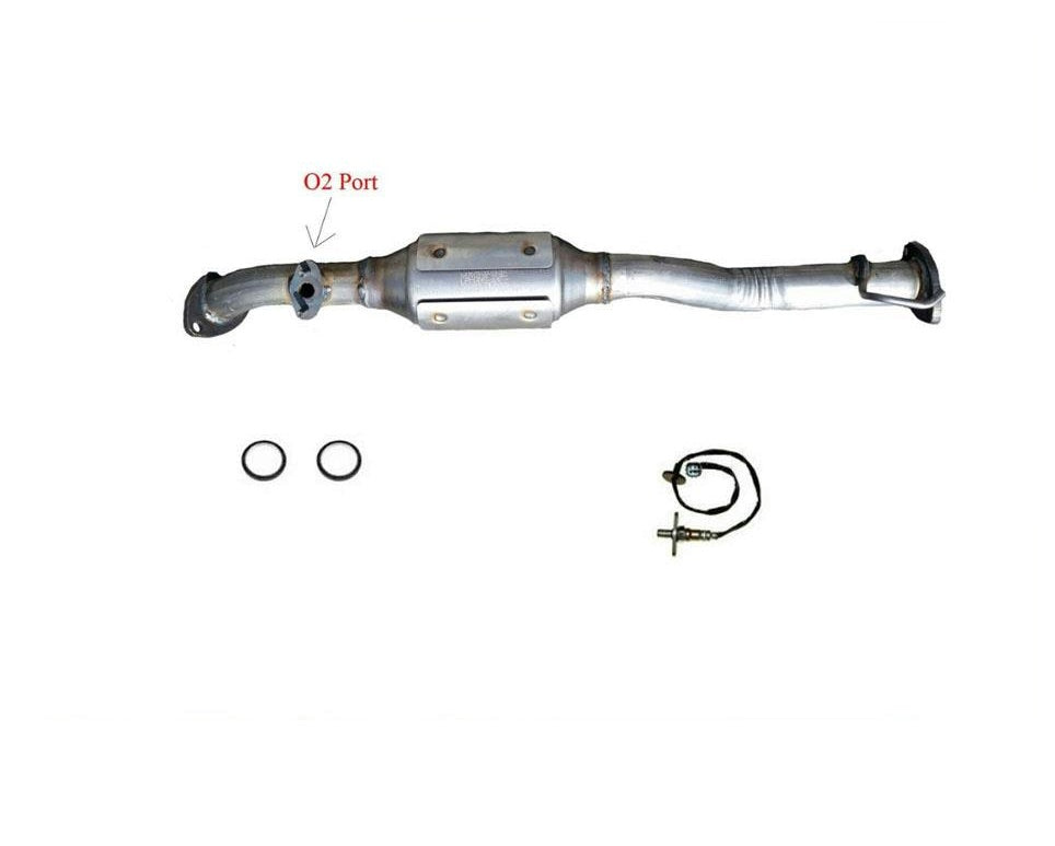 98-00 RAV4 2.0L Under Truck Catalytic Converter 18050 With gaskets + O2 Sensor