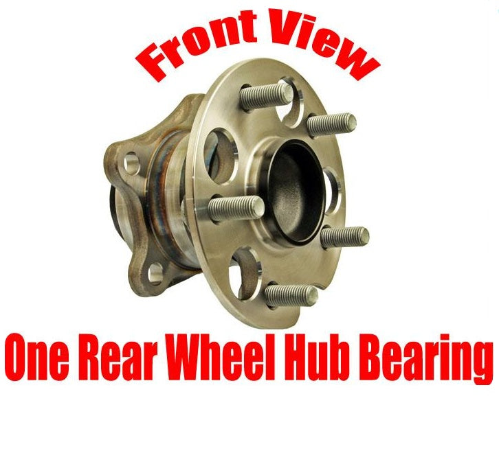 One Rear Left Wheel Hub Bearing for Toyota Highlander 08-17 Front Wheel Drive