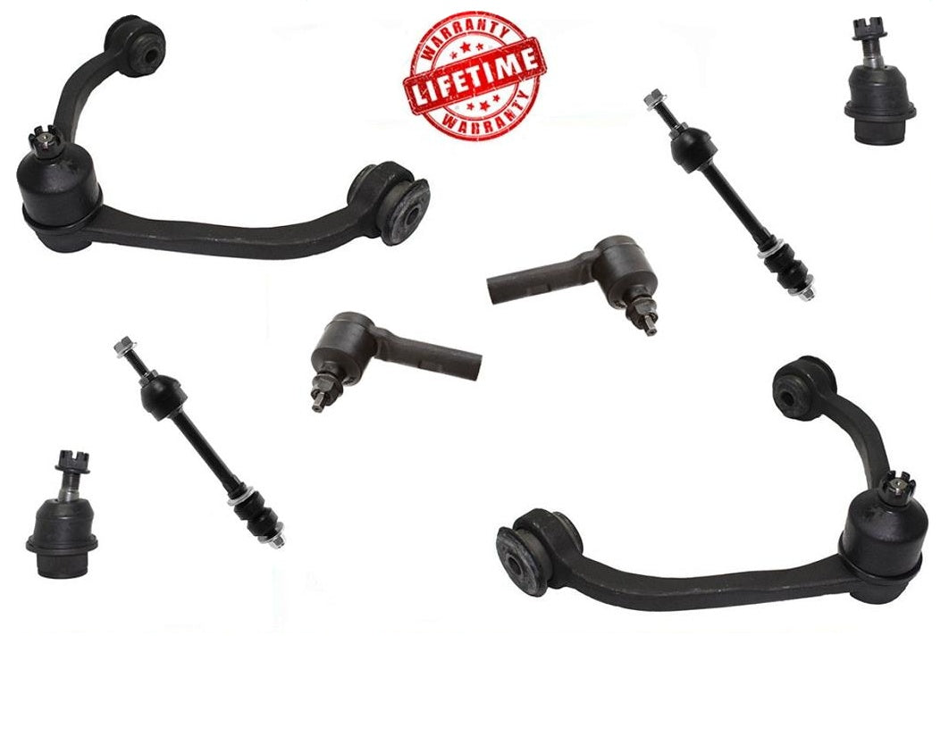Se adapta a brazos de control superiores y rótulas inferiores Dodge Dakota 05-10, varillas de amarre y eslabones