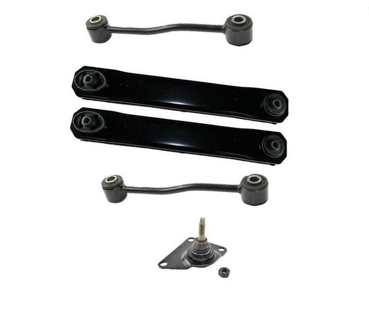 Kit de suspensión trasera 100% nuevo, brazo de control bajo, rótula 99-04 Grand Cherokee, 5 piezas