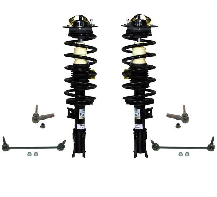 FRT Quick Spring Complete Strut 05-06 Equinox 06 Torrent 3.4L Left & Right 6Pc