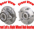 (2) Conjunto de buje y cojinete de rueda delantero 100% nuevo (2) apto para Dodge Journey 09-17