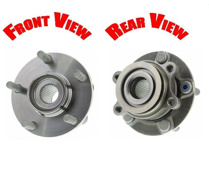 (1) Conjunto de cojinete de cubo de rueda delantera para Nissan Rogue 08-13 Sentra 07-12