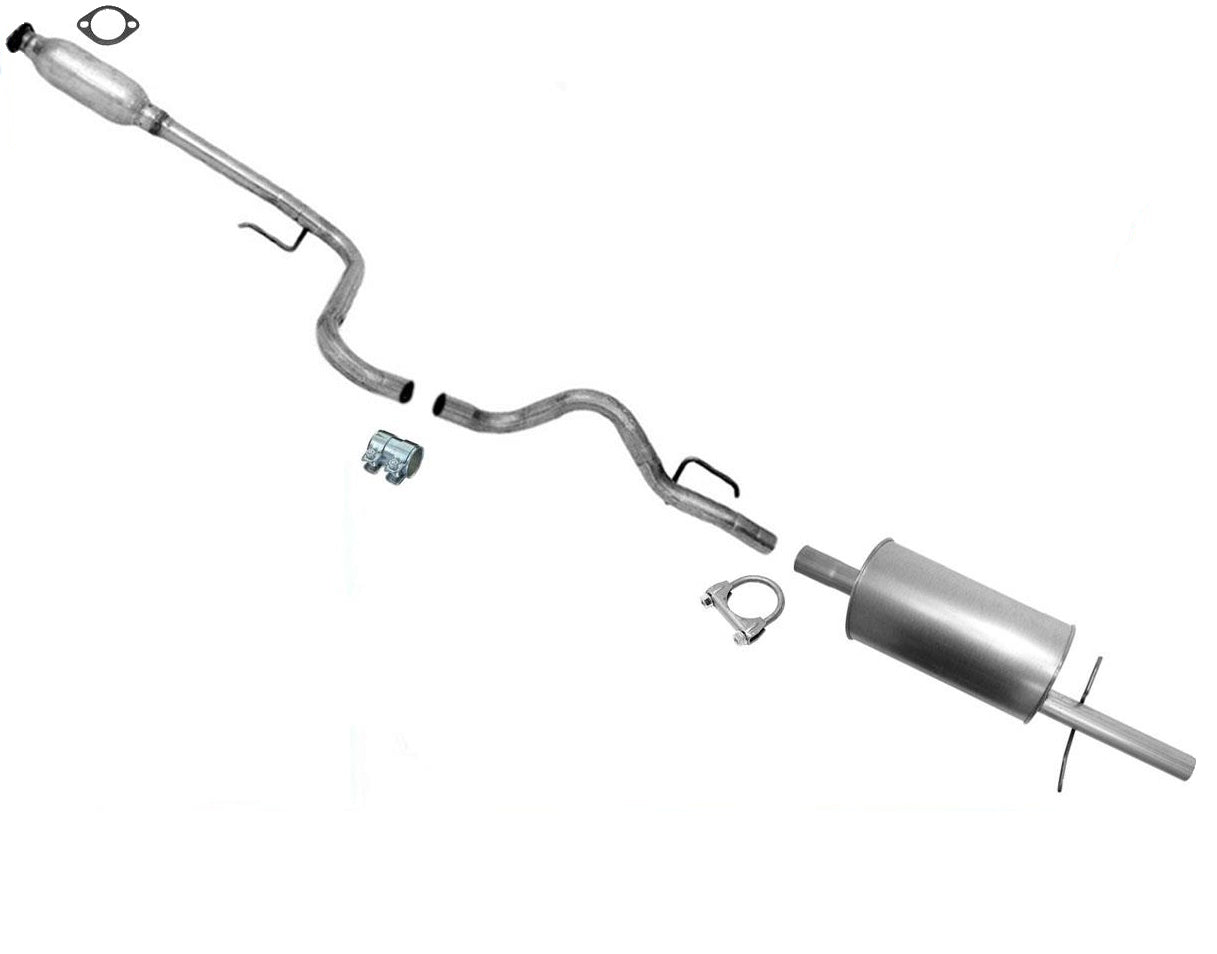 Resonator & Muffler fits 05-07 Chevrolet Cobalt SS & Pontiac G5 2.4L 07-08