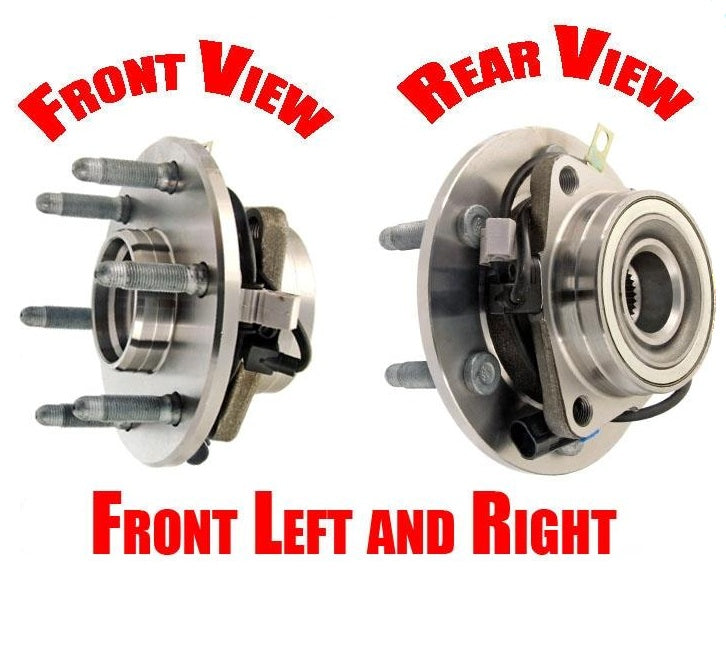(2) Tested Front Wheel Hub Bearing Asse For Astro 03-05 ALL WHEEL DRIVE