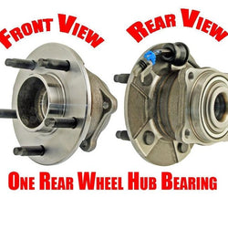 (1) Conjunto de cubo de rodamiento de rueda trasero para sistema de frenado ABS 02-07 VUE 05-06 Equinox 4W