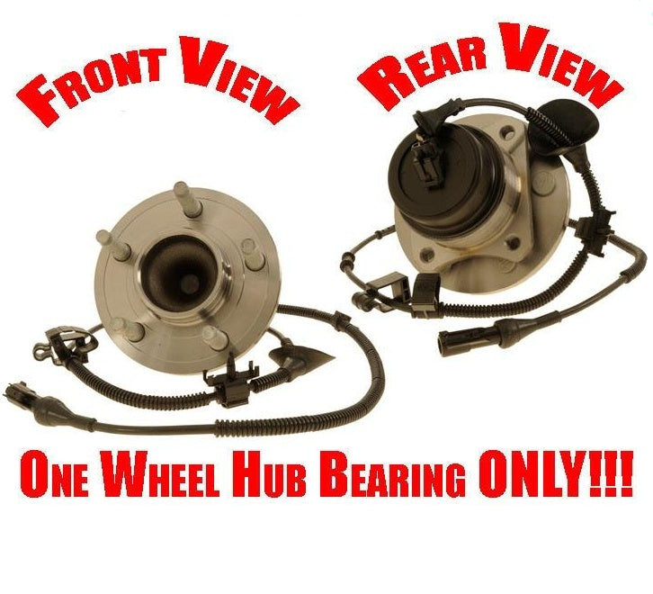 One Wheel Bearing & Hub Assembly For 2005 06 07 08 09 2011 Ford Crown Victoria