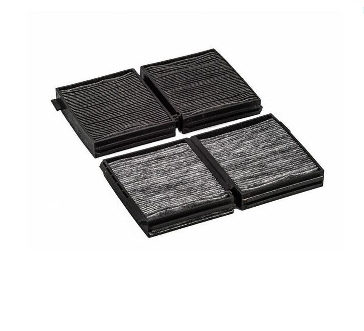 Filtro de aire de cabina mejorado de carbón, filtro de CA de aire fresco para Lexus GS300, 4 piezas 93-96