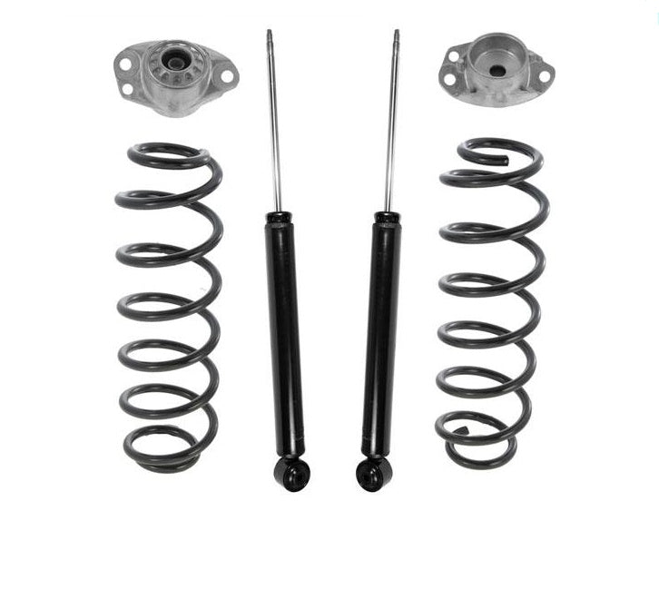 Rear Shocks Springs Shock Mounts for Volkswagen Golf 2000-2006