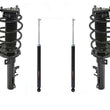 04-09 Mazda 3 / (2) FRONT Quick Spring Strut and Mount Plus Rear Shocks
