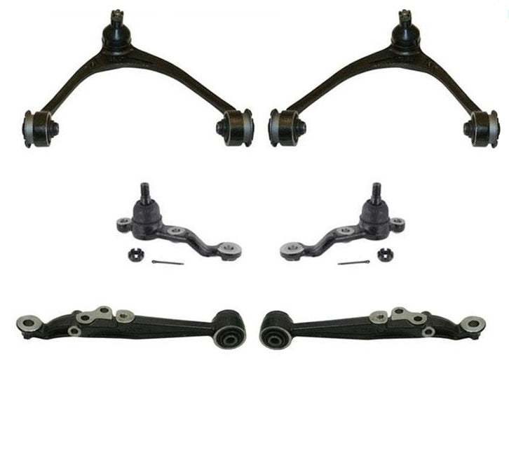 Kit de suspensión brazos de control junta esférica 6 piezas para Lexus GS300 GS400 GS430 97-05