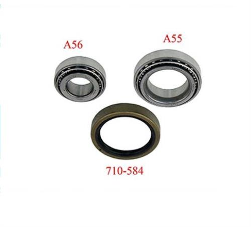 08-10 F250 08-09 F350 Super Duty Sello de rodamientos de rueda interior y exterior con tracción en 2 ruedas