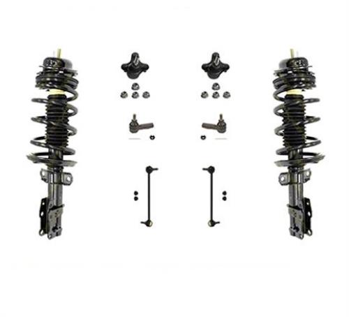 03-04 ION 2.2L FWD (2) 1333290 Soporte y soporte de resorte rápido delantero 8 piezas
