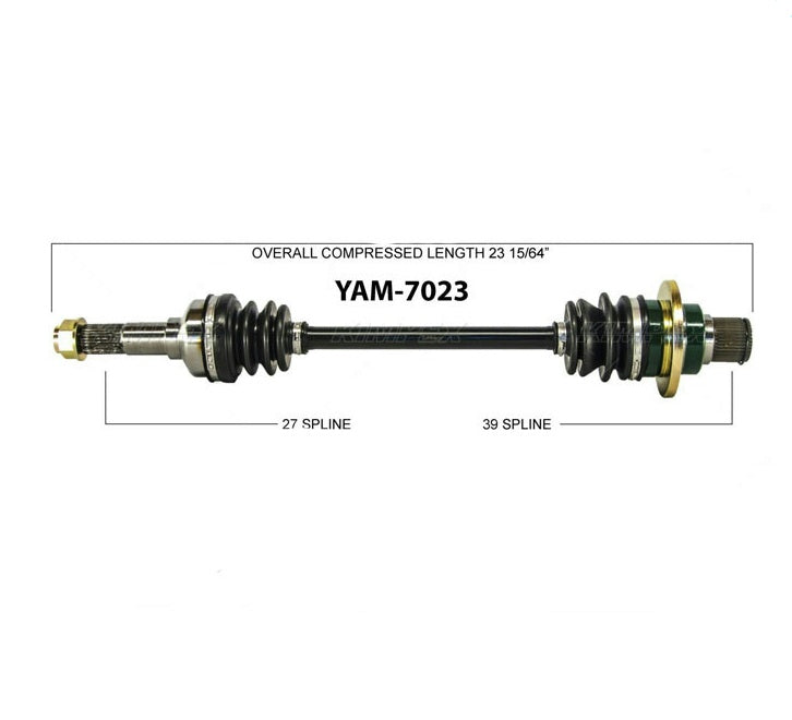 Yamaha YXR45F YXR66F YXR700F 450 660 700 Rhino CV Joint Rear Driver Side