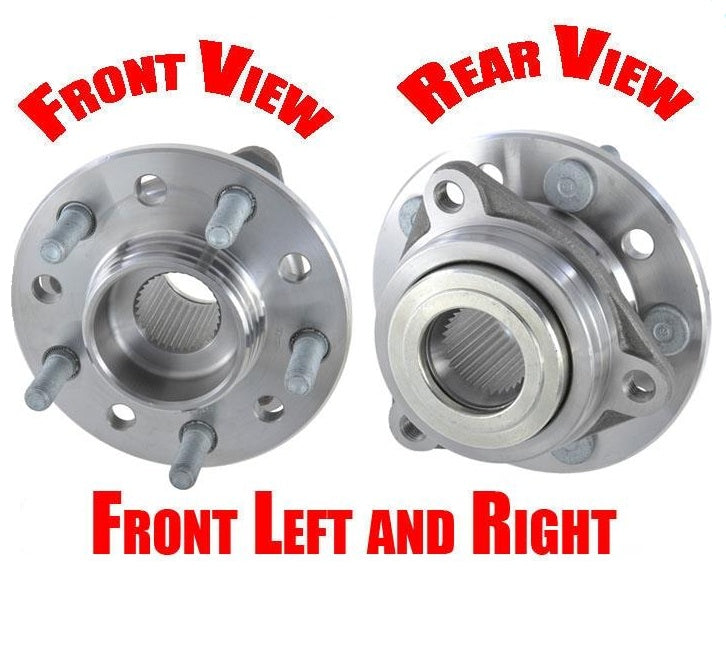 2 Front Left and Right Wheel Hub Bearings fits for 99-04 Chrysler 300 300M