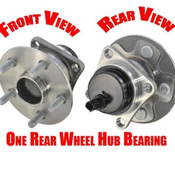 (1) Buje de rodamiento de rueda TRASERA para Vibe GT 09-10 09-13 XRS 2.4L con tracción delantera