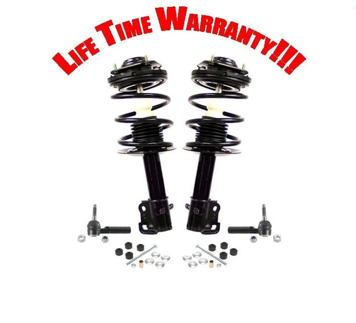 Neon 95-99 Front Complete Spring Struts with Sway Bar Links and Outer Tie Rods
