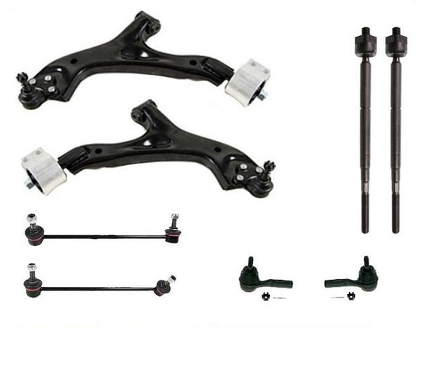 for 2005-2007 Chevrolet Equinox Front Lower Control Arms Ball Joints Tie Rods