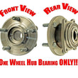 (1) 100% New Front Wheel Bearing Hub Assembly Fits For 11-14 200 07-10 Sebring
