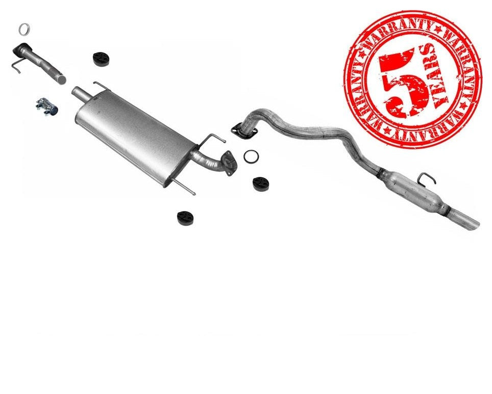 05-09 4 Runner 4.7L V8 Sistema de tubo de silenciador de escape Walker 55494 54617