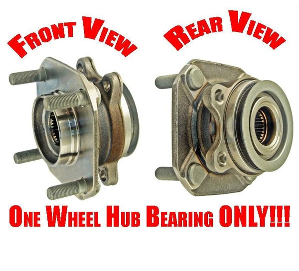 Fits 07-12 Sentra 2.0L With ABS Brakes (1) 100% New FRT Wheel Bearing Hub Assm