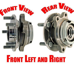 (2) Rodamientos de cubo de rueda delantera 100% nuevos para Nissan Murano 09-14 y Quest 11-17
